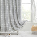 MitoVilla Boho Extra Long Shower Curtain 72 x 84, Modern Farmhouse 84 inch XL by MitoVilla