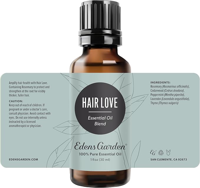 Edens Garden Hair Love Essential Oil Blend- 100% Pure Premium Grade, Therapeutic - Image 9