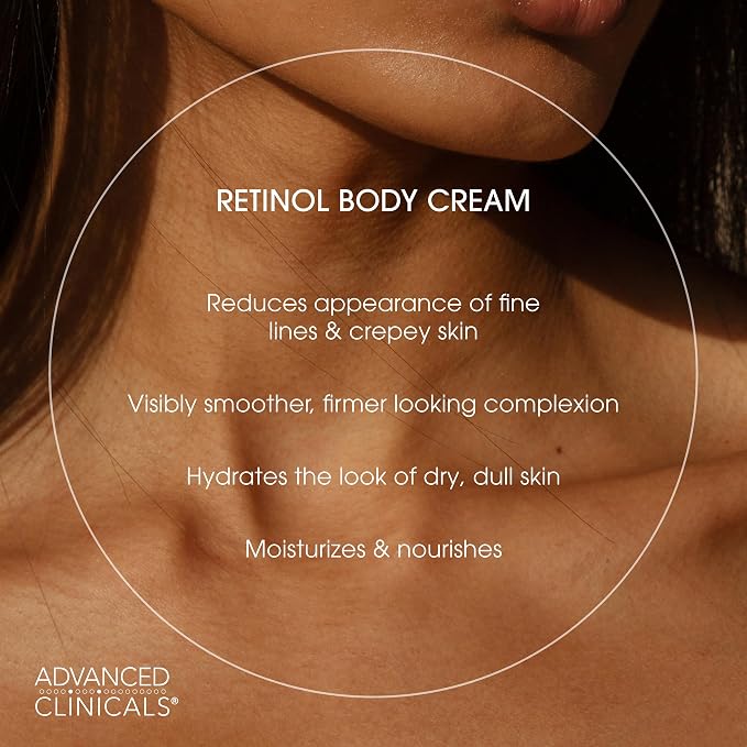 Advanced Clinicals Advanced Firming Retinol Body Lotion + Retinol Eye Cream - Image 6