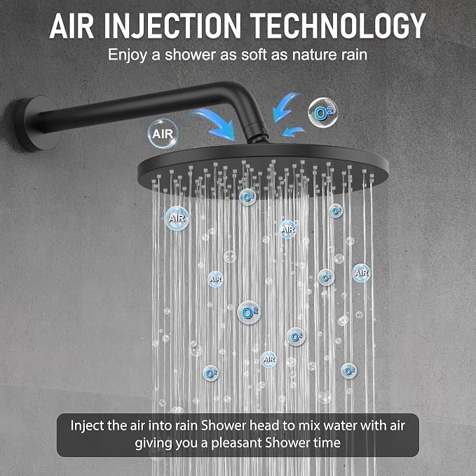 Iriber Thermostatic Shower System Wall Mount - Image 4