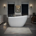 ABRUZZO 55" Acrylic Freestanding Bathtub by ABRUZZO