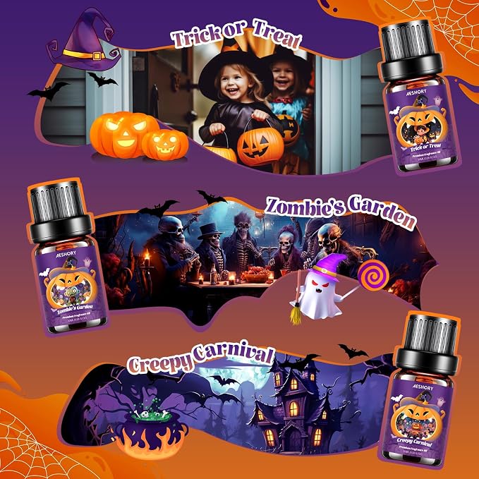 Halloween Fragrance Oil Set, Fall Essential Oils - Image 3