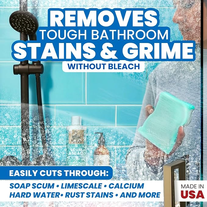 Uncle Todd's Scum & Scale Bathroom Cleaner Hard Water Stain & Soap Scum Remover - Image 2