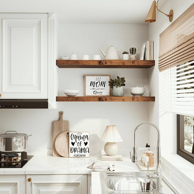 Vivelove Floating Shelves 10 inches Deep, 36x10 Shelves - Image 5