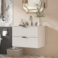 24 inch Floating Bathroom Vanity by Mepplzian