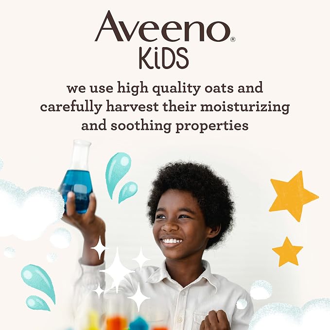 Aveeno Kids Sensitive Skin Face and Body Wash - Image 6