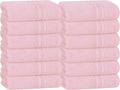 BOUTIQUO Ultra Soft Cotton Washcloths, Contains 12 Piece Face Cloths 12x12 inch by BOUTIQUO