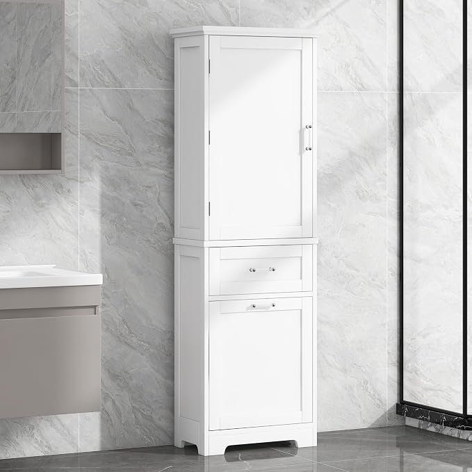 Favfurish 68" Tall Bathroom Storage Cabinet - Image 3