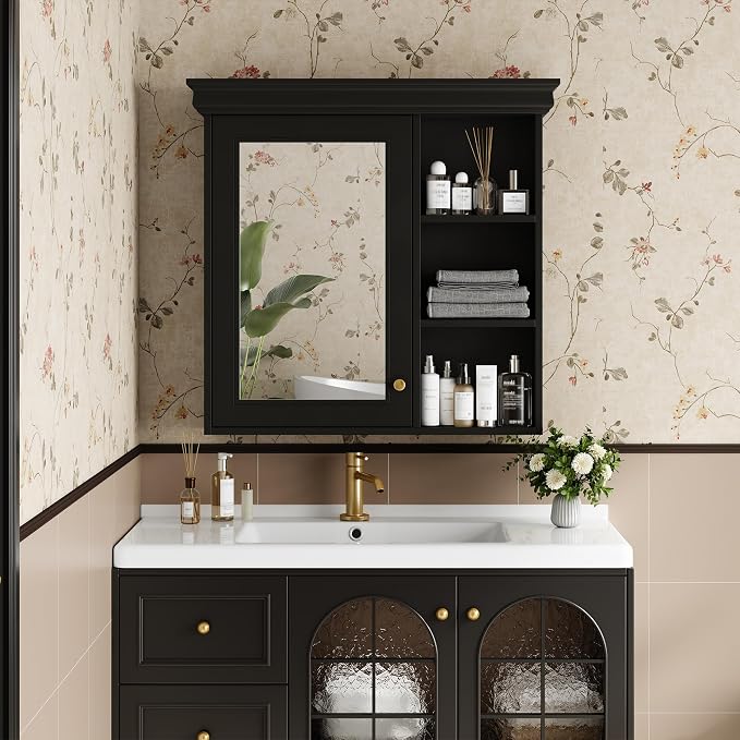 30'' x 28'' Bathroom Medicine Cabinet - Image 4