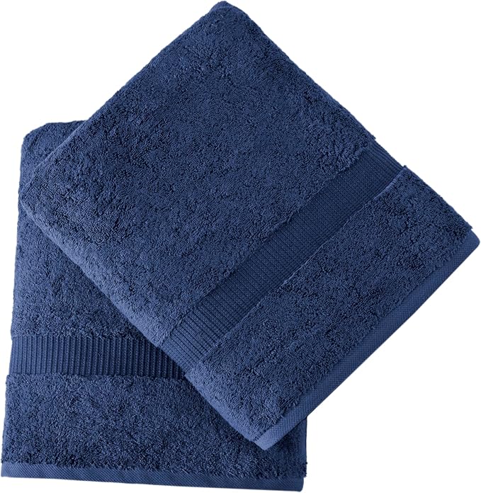SALBAKOS 100% Turkish Cotton Extra Large Bath Sheet Set of 2 35x70 inch | - Image 6