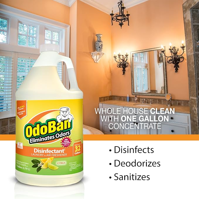 OdoBan Aroma Eliminator Set, Made in the USA, 10 Ounce 360-Degree Continuous - Image 8
