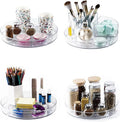 4 Pack Lazy Susan 9.2" Inch Turntable Organizer Pantry Organization and Storage by YCLADEC