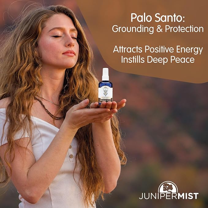 Palo Santo and Sage Smudge Spray Grounding & Clarity - Image 4