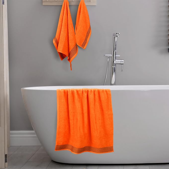 Belizzi Home Ultra Soft 3 Pack Cotton Towel Set, Contains a Bath Towel 28x55 - Image 4