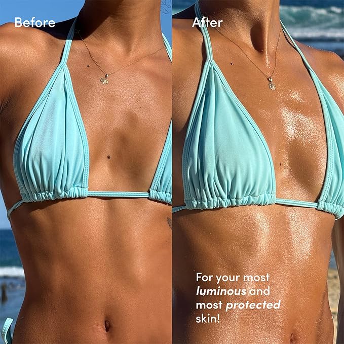 Coco & Eve Tan Boosting Anti-Aging Body Oil SPF45 - Image 3