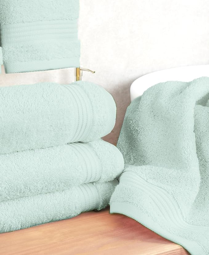 Cotton Paradise Hand Towels for Bathroom, 100% Cotton Turkish 4 Piece Hand - Image 3