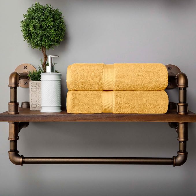 BLUENILEMILLS Madison Egyptian Cotton Bath Towels, Towel Set by Blue+Nile+Mills