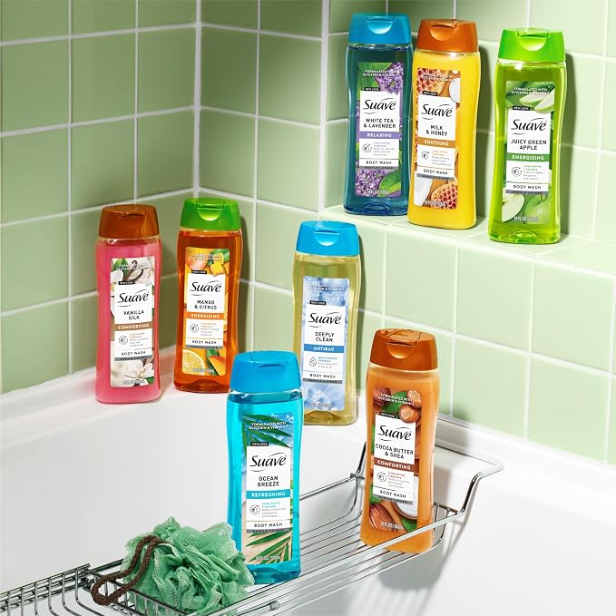Suave Moisturizing Body Wash, - Image 7