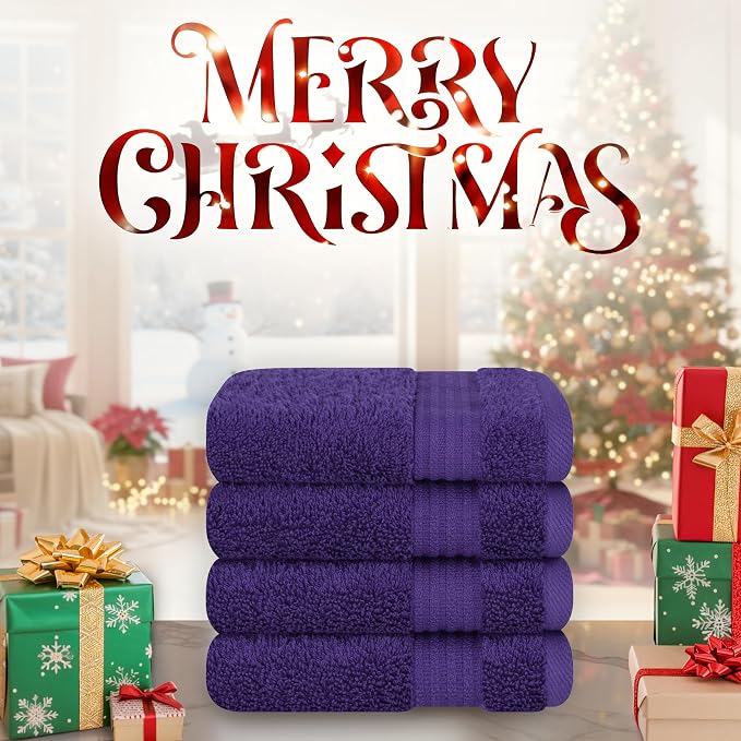 Cotton Paradise 100% Cotton Turkish Washcloth Set - Image 2