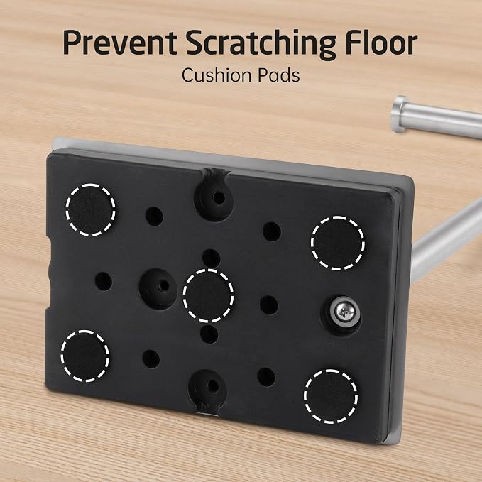 KES Freestanding Toilet Paper Holder Stand Bathroom Toilet Paper Storage - Image 8