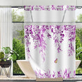 No Hook Shower Curtain and Liner Set, Bath Curtain Sets by TWLSNCD