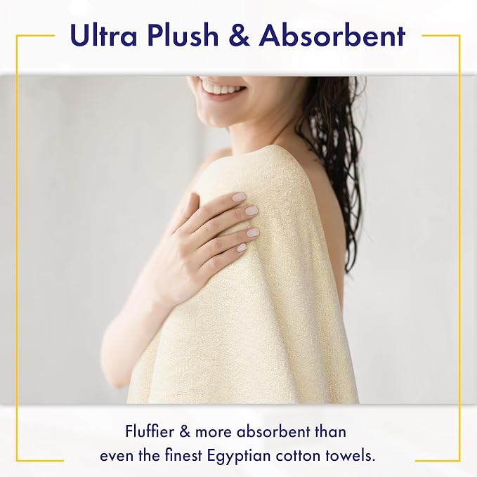 Ultra Soft & Plush Viscose from Bamboo Bath Sheets - Image 3