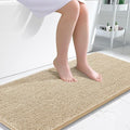 OLANLY Bathroom Rugs 47x24, Extra Soft Absorbent Chenille Bath Rugs, Rubber by OLANLY