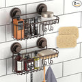 HASKO 2 Pack Shower Caddy Suction Cup by HASKOaccessories
