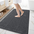 OLANLY Bathroom Rugs 59x35, Extra Soft Absorbent Chenille Bath Rugs, Rubber by OLANLY