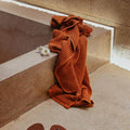 sea me at home Waffle Bath Sheet 100% Turkish Cotton by seameathome