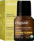 Cliganic Organic Ylang Ylang Essential Oil, 100% Pure Natural by Cliganic
