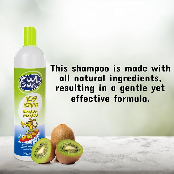 Pet Silk Cool Dog K-9 Kiwi Cucumber Shampoo, 128 Ounce - Image 4