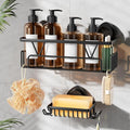 KEGII Suction Cup Shower Caddy, 2 Pack Shower Suction Shelf by KEGII
