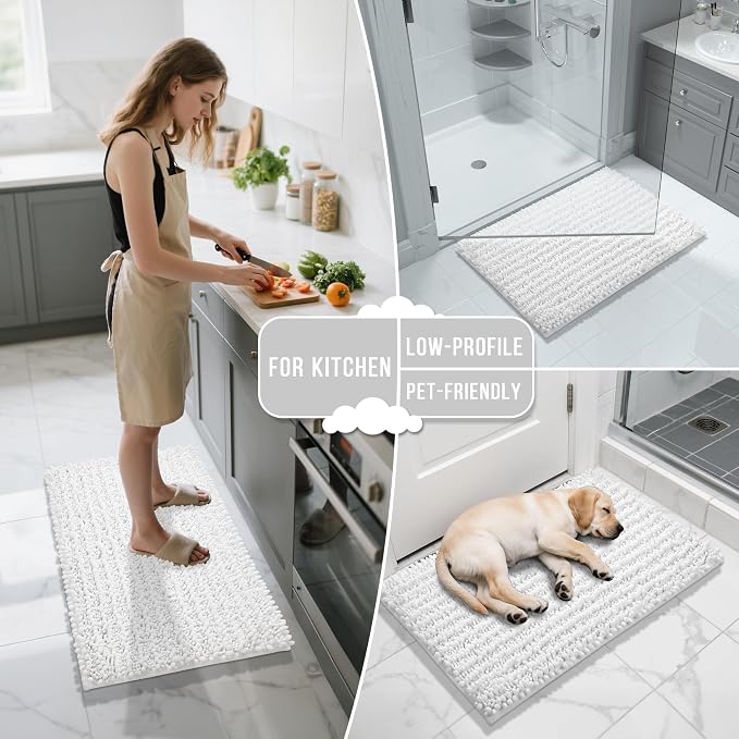 Yimobra Bathroom Rugs Non Slip Washable 32x20 Inch - Image 7