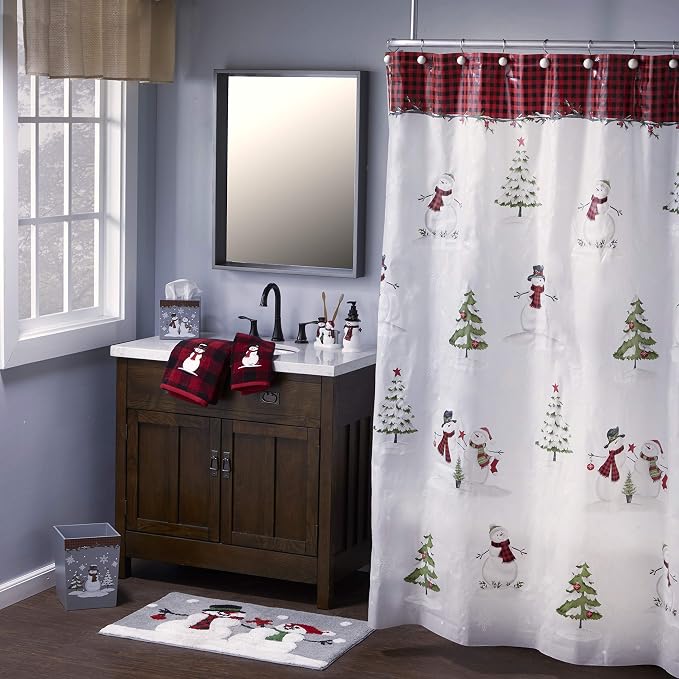 SKL Home Christmas Woodland Winter Snowman Rug - Image 6