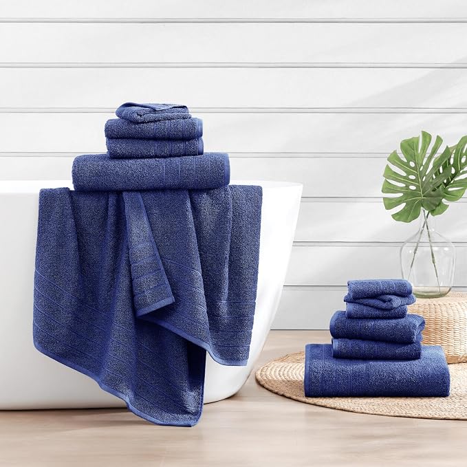 Casa Platino 100% Cotton Luxury Bath Towel Set - Image 7