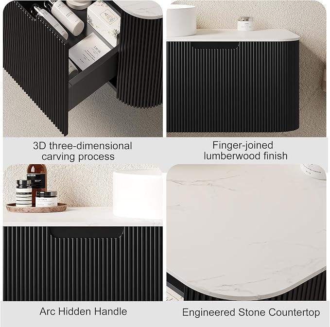 60" Floating Bathroom Vanity - Image 3