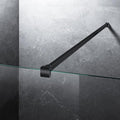 Frameless Shower Door Support Bar, Stainless Steel Wall-to-Glass Support Arm to by Unknown