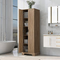 71" Tall Bathroom Storage Cabinet, Freestanding Linen Cabinet by Unknown