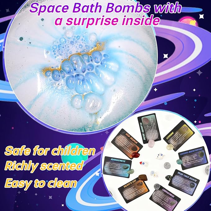 Galaxy Bath Bombs for Kids - Image 2