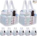 8 Packs Mesh Shower Caddy Portable Large Shower Caddy Dorm by Seeshack