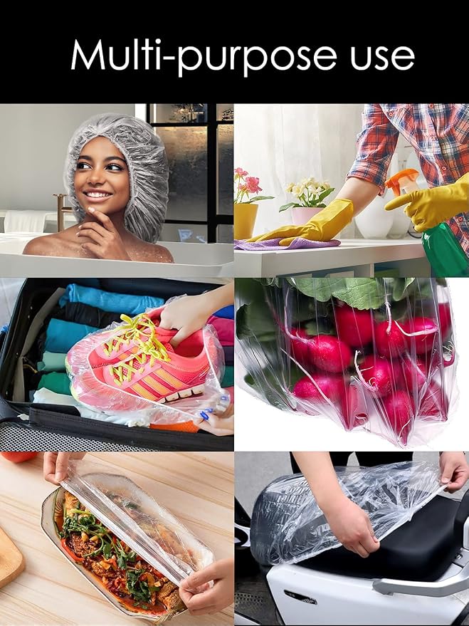 30 Pcs Disposable Shower Cap for Women XL Extra Large - Image 6