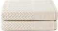 Texere 100% Organic Cotton Jacquard 650 GSM Premium Bath Towel Sets by TexereSilk