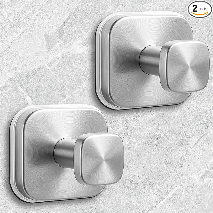 Shower Hooks for Inside Shower, Reusable Suction Cup Hooks for Glass Window by WingWider