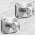 Shower Hooks for Inside Shower, Reusable Suction Cup Hooks for Glass Window by WingWider