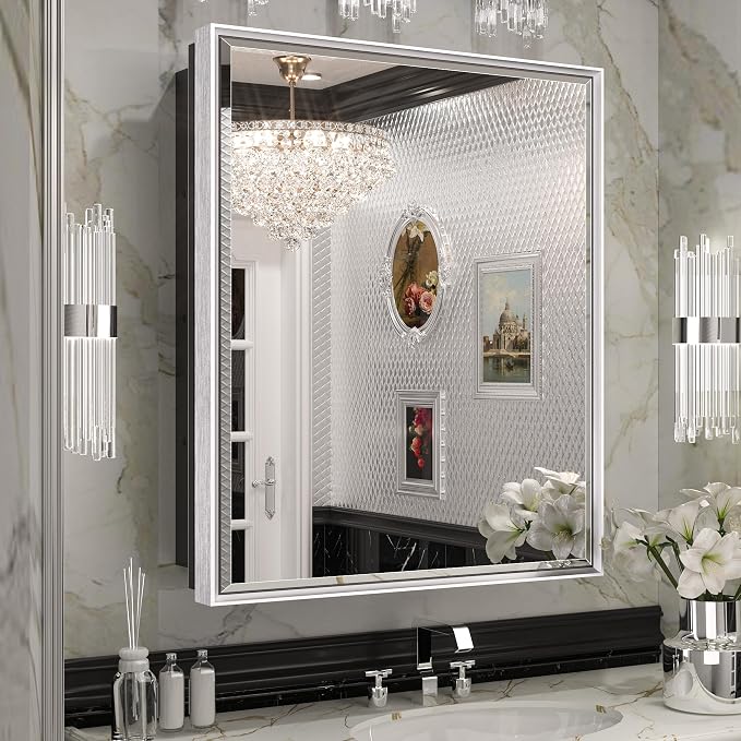 Keonjinn 21" x 27" Medicine Cabinet by Keonjinn