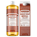 Dr. Bronner's Pure-Castile Liquid Magic Soap Bottle & Refill Carton by DrBronners