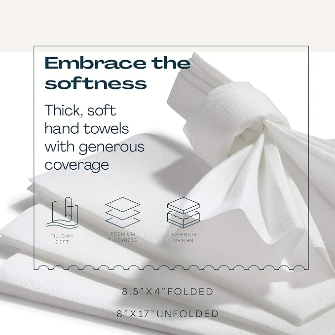 Disposable Linen-Feel Guest Towels - Image 3