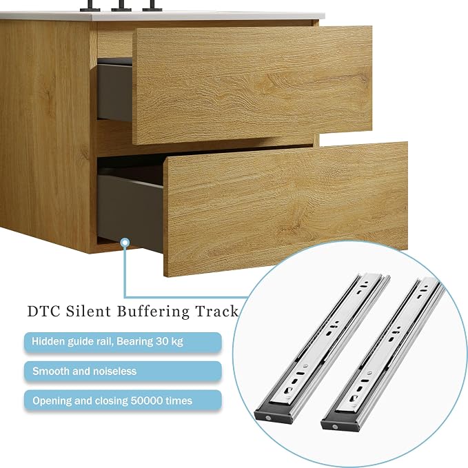 Floating Wall Mounted Bathroom Vanity - Image 5