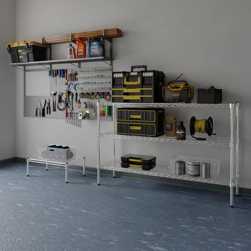 14" Deep x 54" Wide x 34" Height Wire Shelving Kit | 3-Tier | NSF Commercial - Image 2
